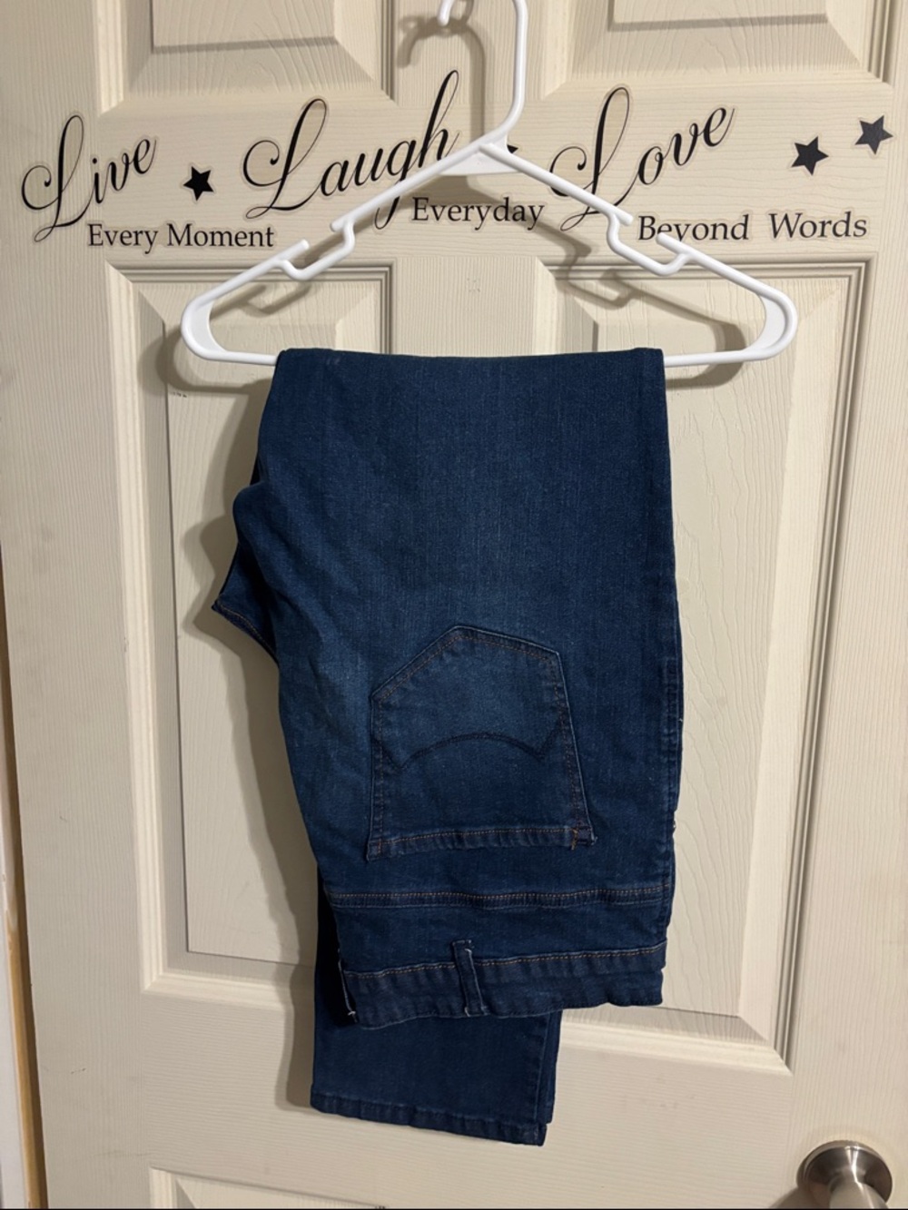Straight Fit Dark Blue Men’s Jeans